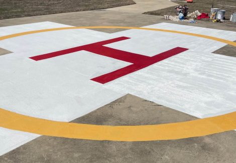 Helipad Painting