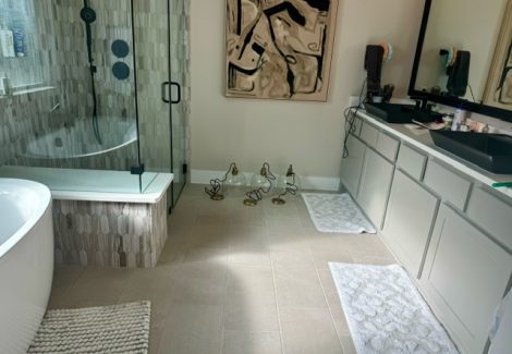 Liberty Hill Interior Bathroom Painting