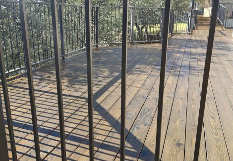 Burnet, TX Exterior Deck Staining