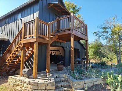 Stianed exterior steps