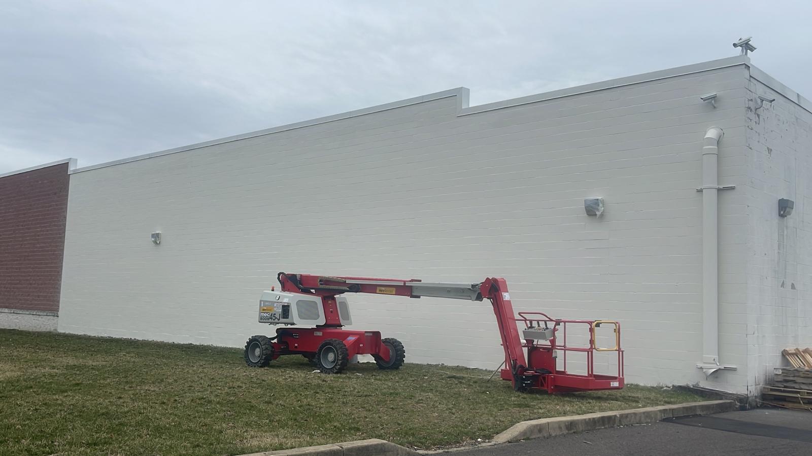 Giant Food Stores Bensalem PA Exterior Painting Side After