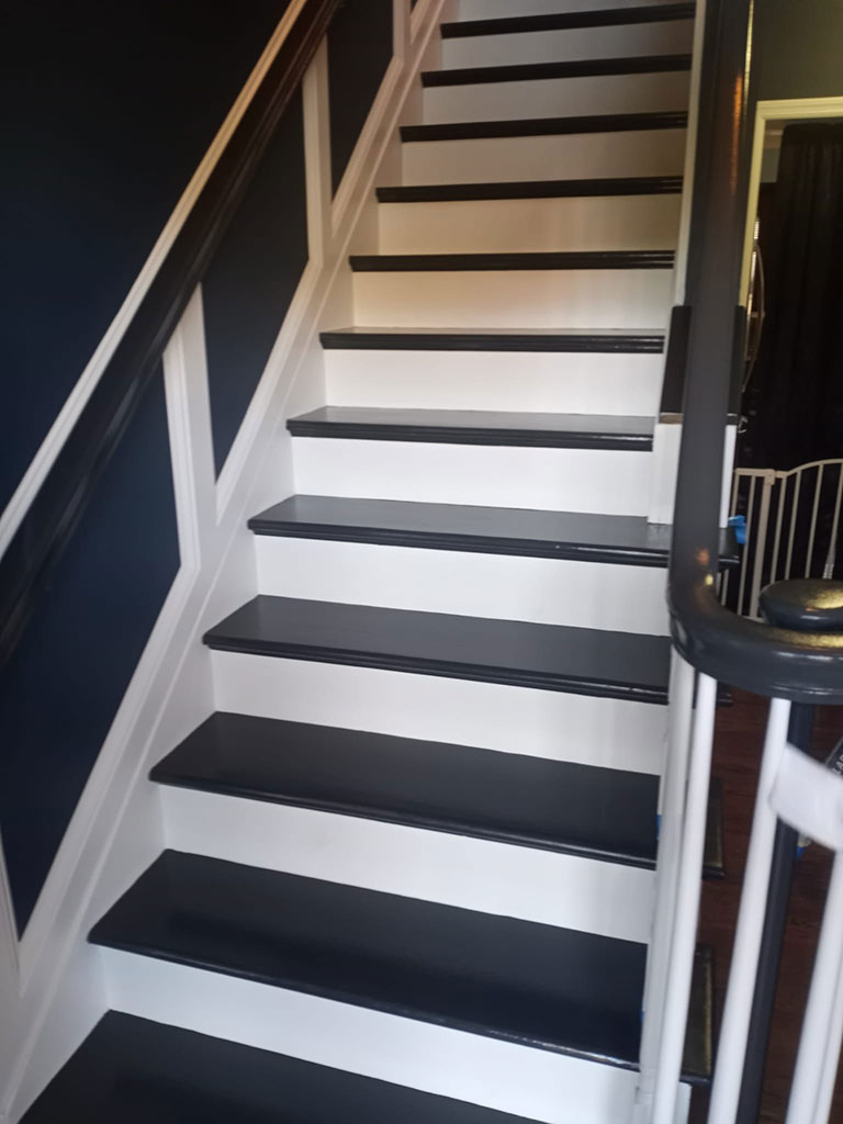 Stairway Painting After