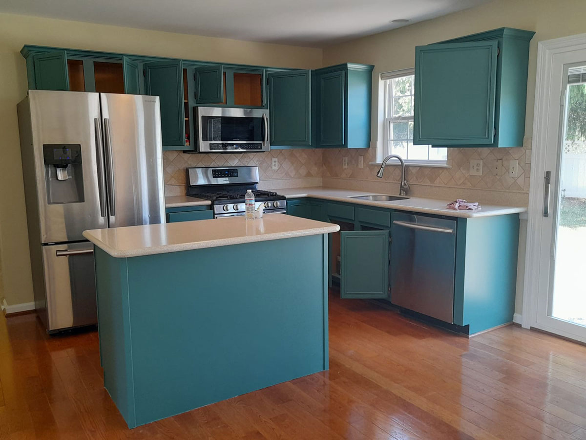 kitchen cabinet painting lansdale pa after