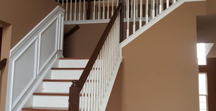 Residential Stairway Interior Painting