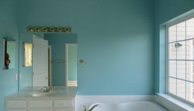Residential Master Bathroom Interior