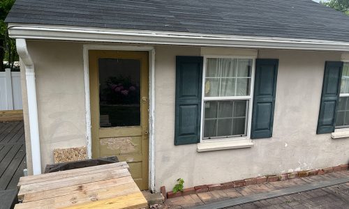 Exterior Addition (Before)