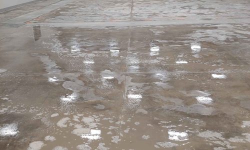 Acid Etching The Floor