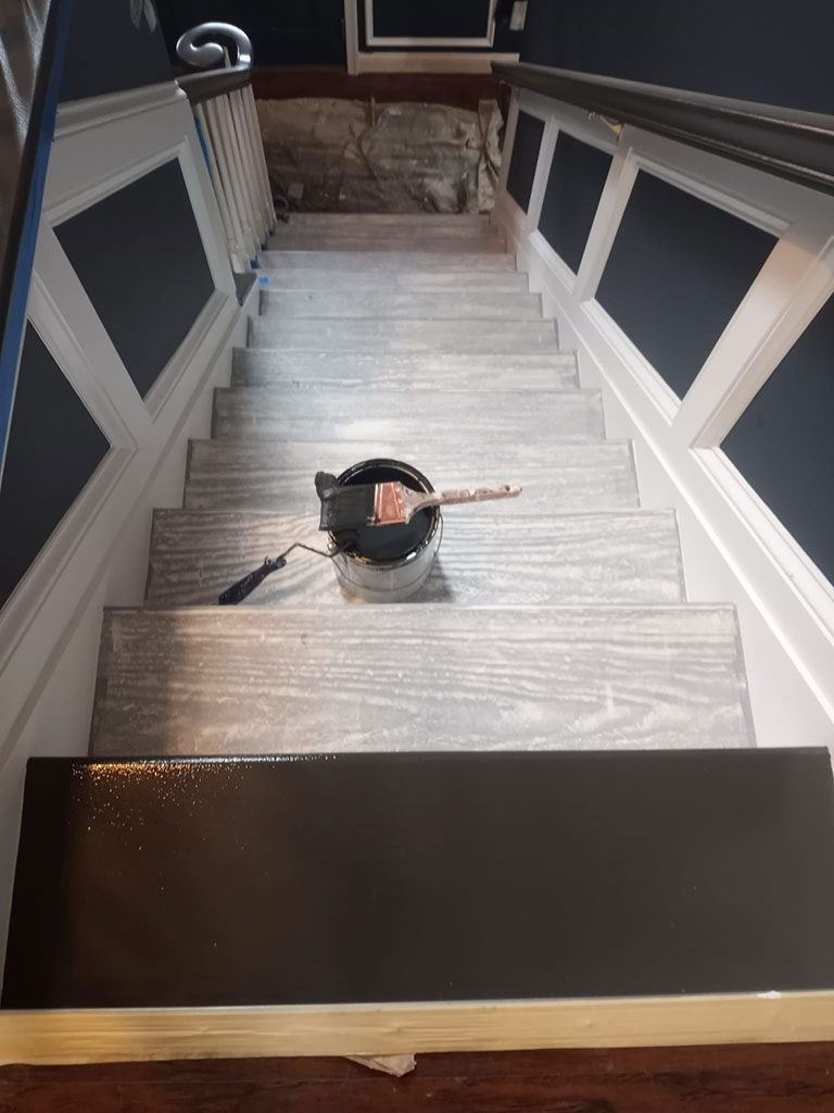 Stairway Painting (During) Preview Image 2