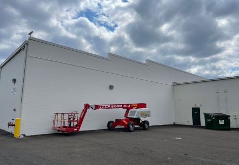 giant food stores exterior painting (after)