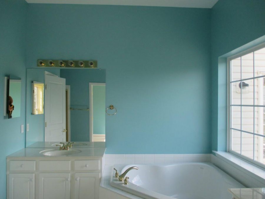 Residential Master Bathroom Interior