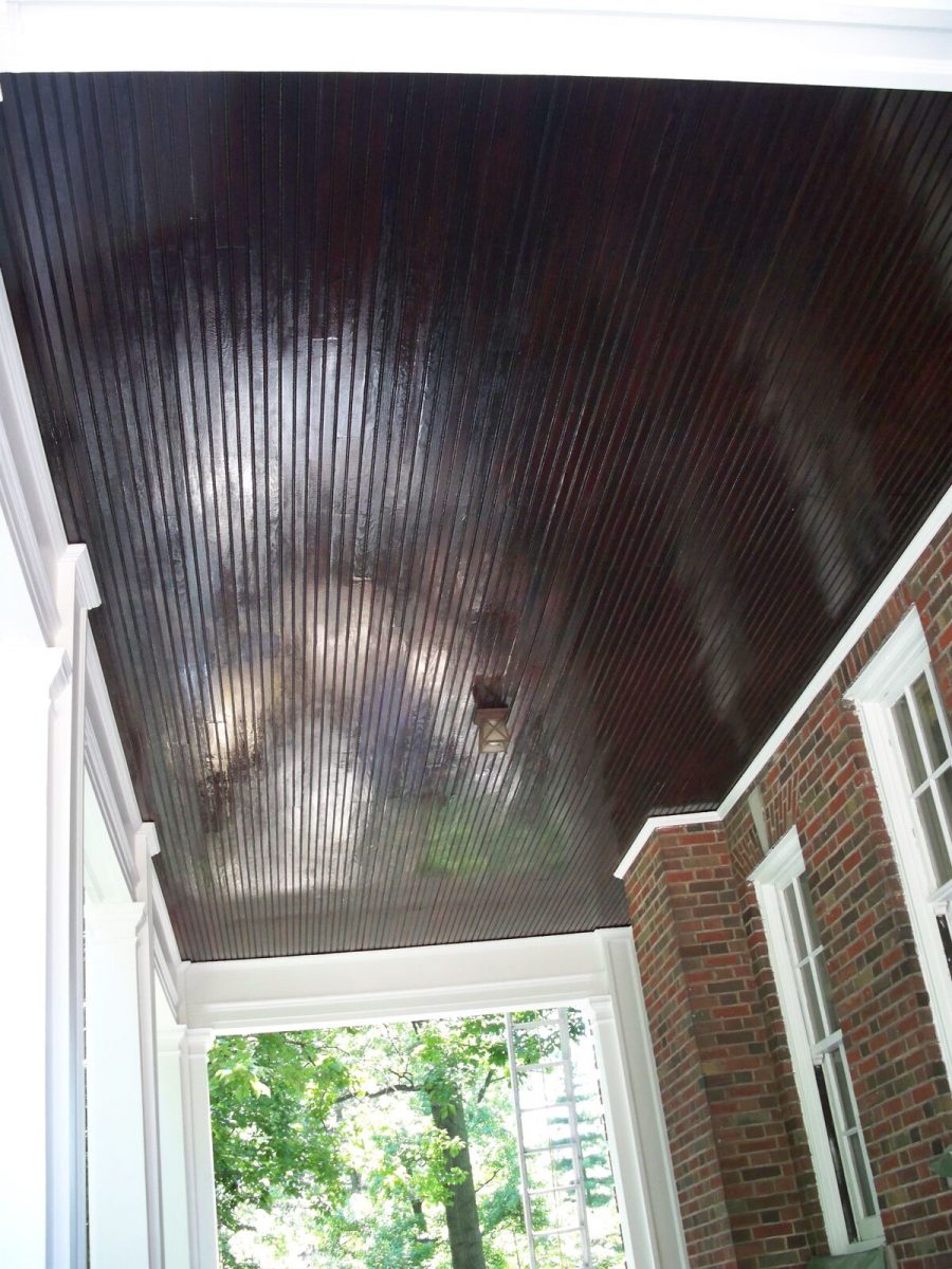 Wood staining by CertaPro Painters of Kirkwood, MO