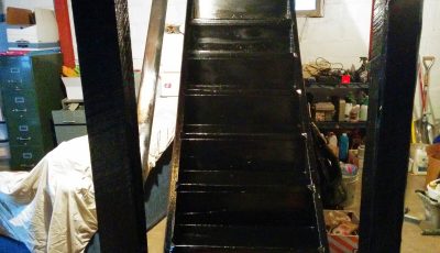 Basement stairs painting - CertaPro Painters in Glendale, MO