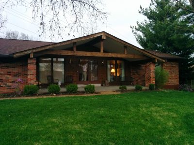 Exterior house painting by CertaPro painters in Town and Country, MO