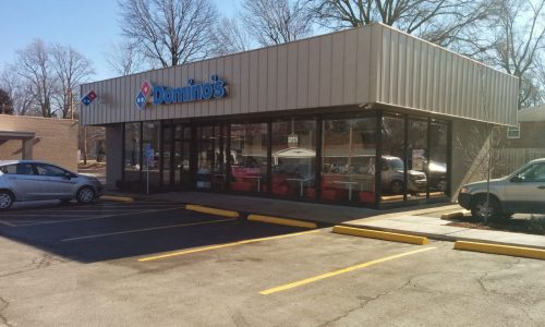 Dominos Exterior Painting by CertaPro Painters in Des Peres, MO