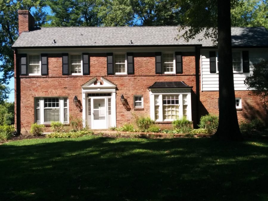 Exterior house painting by CertaPro house painters in Ladue, MO