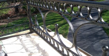 Wrought iron railing painting by CertaPro Painters of Kirkwood, MO ...