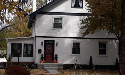 Exterior Brick House Painting