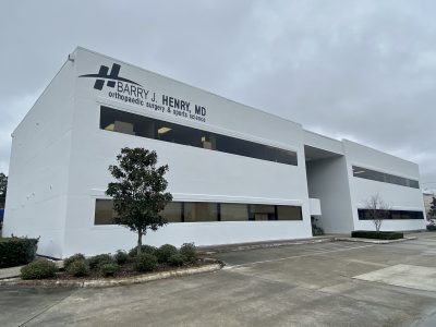 office building exterior painting