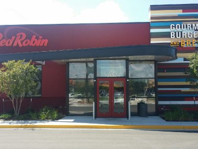red robin exterior restaurant painters