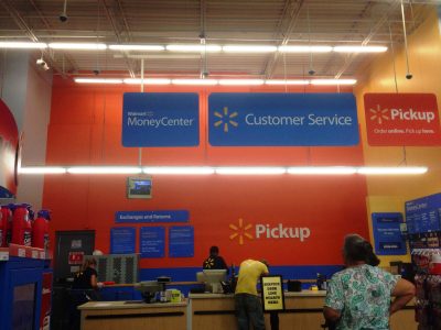 walmart interior painting