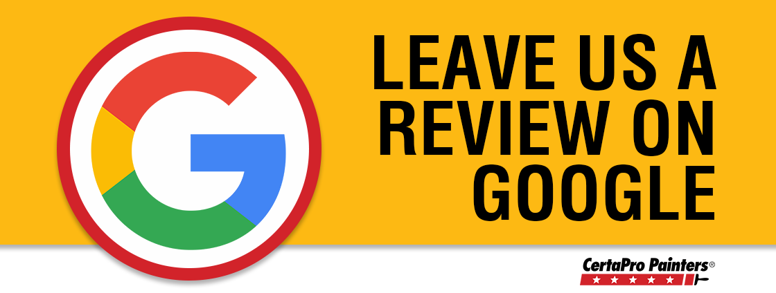 leave a google review for certapro painters of la grange - willowbrook