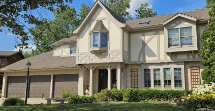 Oak Brook Beige Exterior Painting