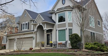 Tan Exterior Painting Residential Project ...