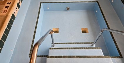 Marriott Hotel Pool Painting