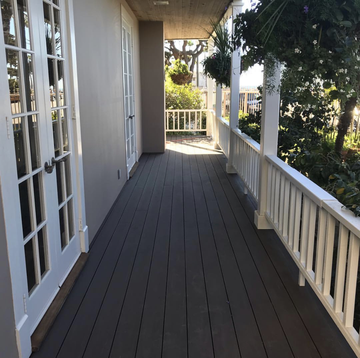 gray deck stain paint