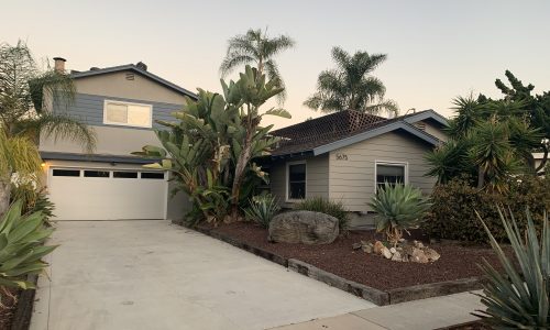 A classic stucco repainting