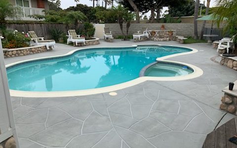Painting for pool area