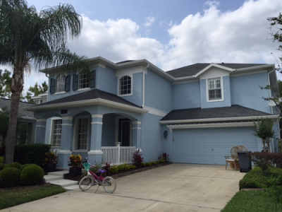 Exterior painting by CertaPro house painters in Windermere, FL