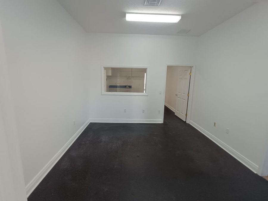 Before conference room painting project prep. Preview Image 3