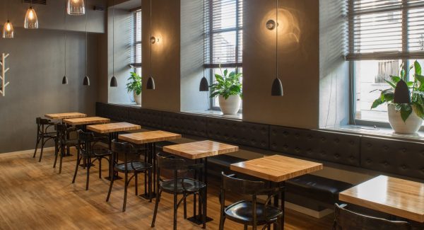 Restaurant Dining Experience painting job by Lakeland.