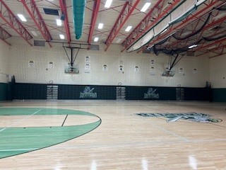 High School Gym - before