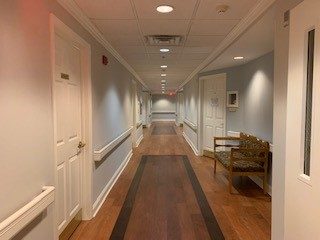 Mag - Blue Hallway After