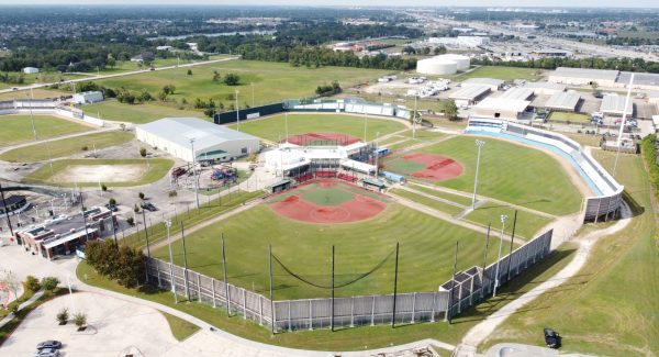 sports complex repainted by certapro in league city.