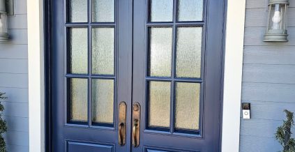 Colorful Front Door Paint Project