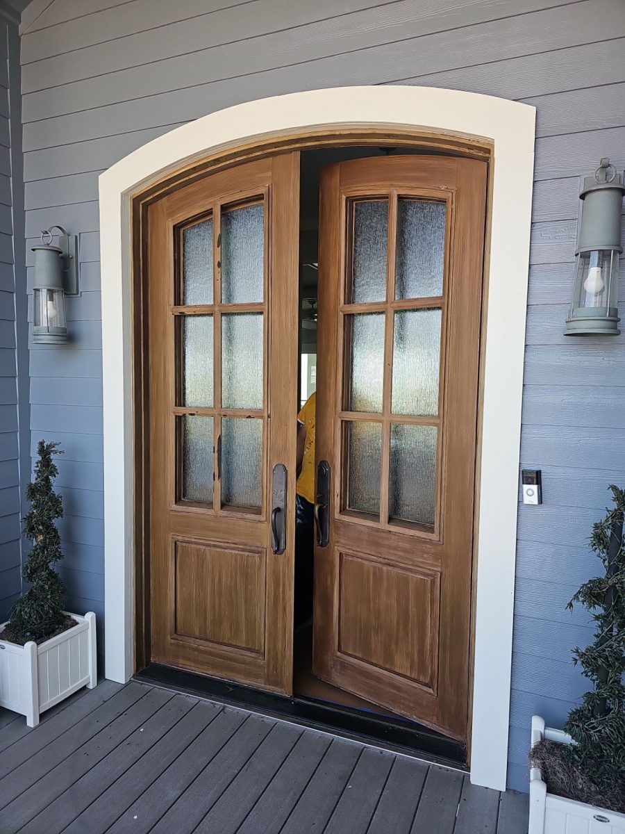 wooden home front door Preview Image 2