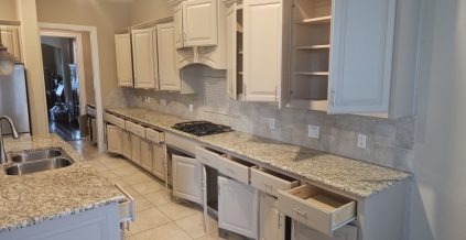 Dramatic Kitchen Cabinet Transformation