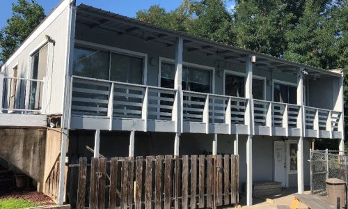 Back Deck After Painting