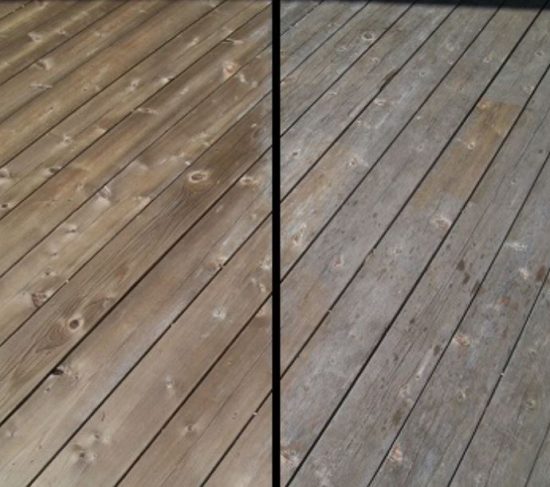 deck staining in lees summit