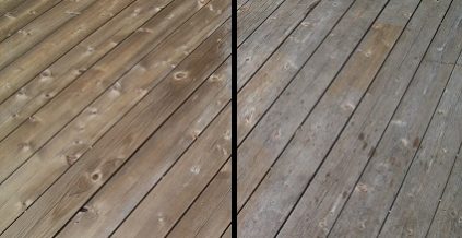 Deck Refinishing – Before & After ...