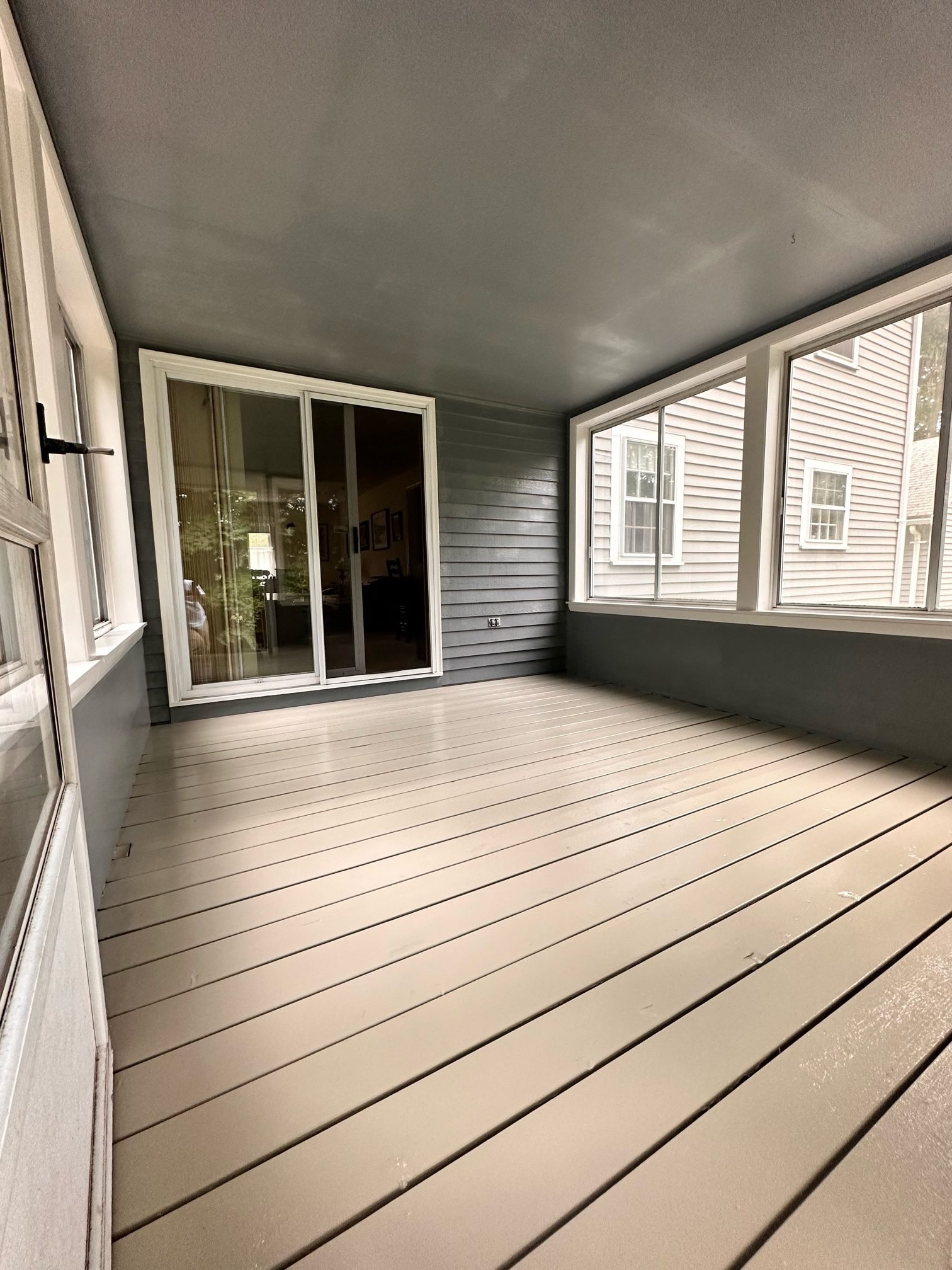 Porch Painting & Staining in Lexington, MA After