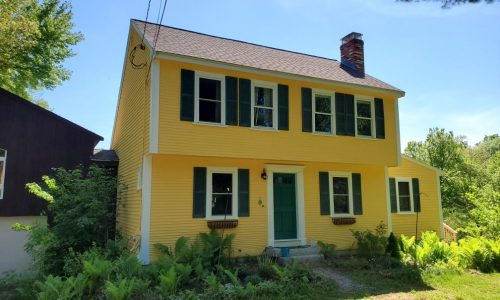 Yellow Home in Acton