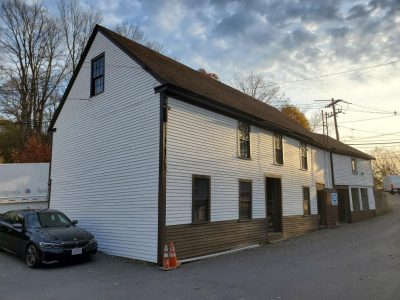 Erikson Grain Mill Historic Hay Shed Built in 1702 Exterior Painting Project