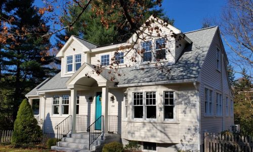Cape Style Home Exterior Painting Project in Concord