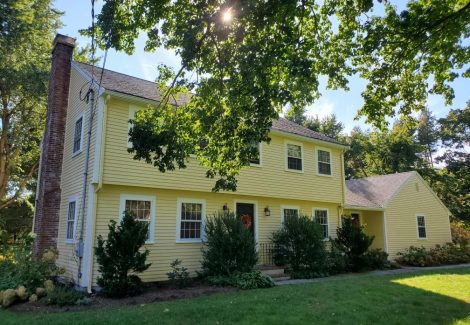 Concord MA Colonial Garrison Exterior Painting Project