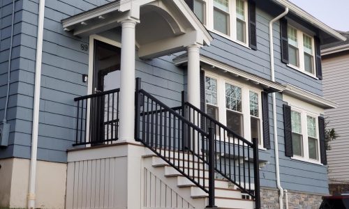Belmont 1930s Home Repaint with Railing Installation
