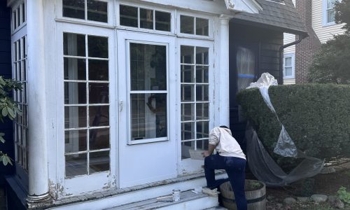 Front Exterior - During